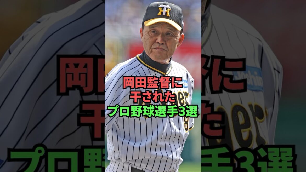 岡田監督に干されたプロ野球選手3選