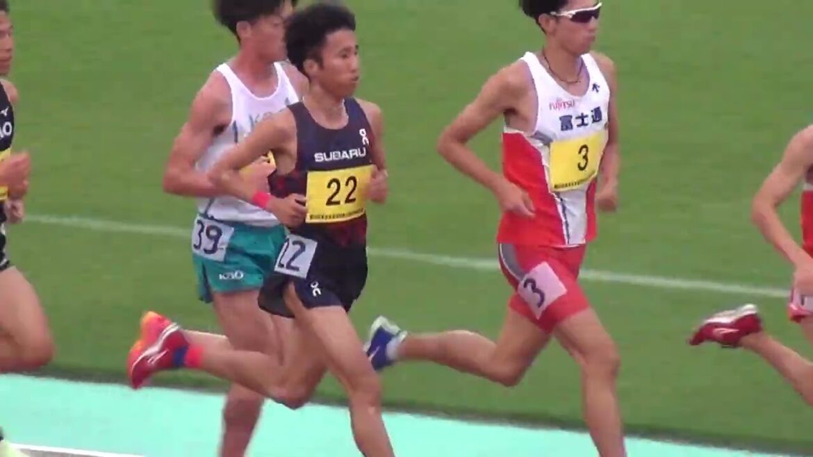 2024.05.19 東日本実業団陸上 男子5000m決勝3組