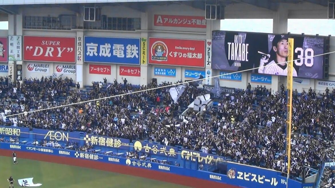 24.05.19 千葉ロッテマリーンズ スタメン発表時ライト側応援風景 BLACK BLACK