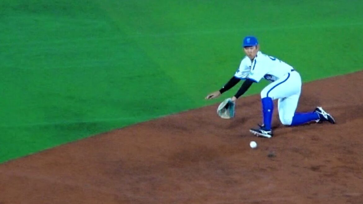 これが噂のバトルエリア！残念そこは京田！ファインプレーで東を援護！2024/05/17 横浜DeNAベイスターズ