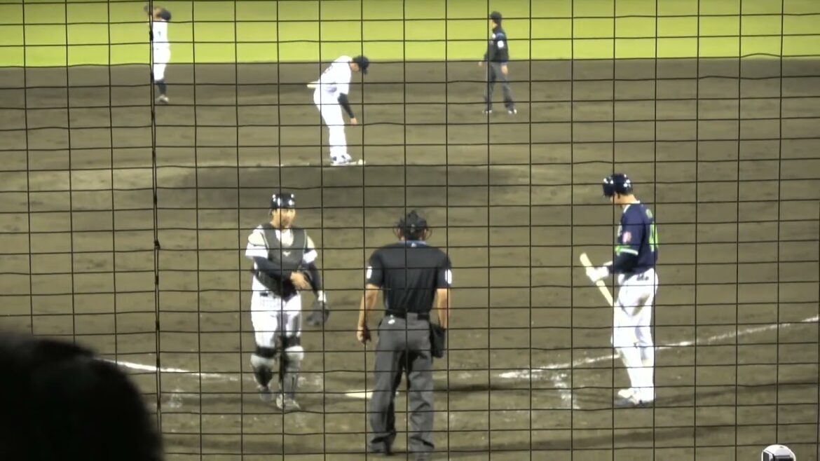 東京ヤクルトスワローズ 太田賢吾選手 第4打席 四球 フォアボール VS くふうハヤテベンチャーズ 平間凛太郎投手 2024/5/14 草薙球場