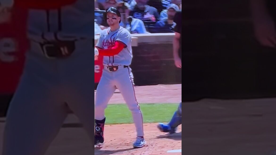 Atlanta Braves Jarred Kelenic home run against the Chicago Cubs! ⚾️🔥#shorts #viral #mlb l