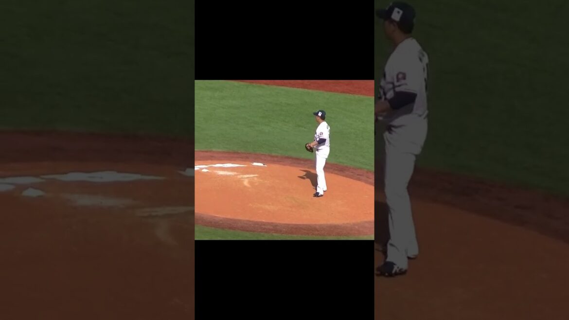 【野球選手フォーム集】スワローズ宮川哲の投球フォーム（2024年3月19日 ヤクルトスワローズ対 日本ハムファイアーズ）