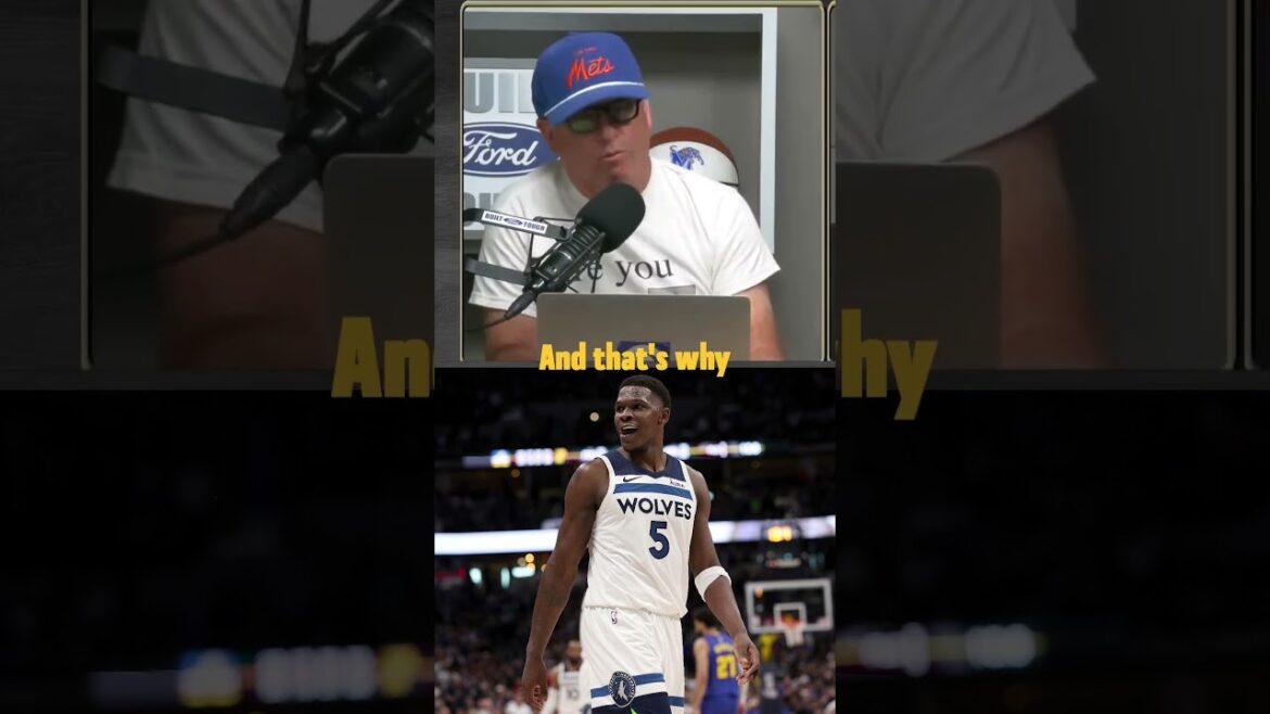 Anthony Edwards has a chance to do something special 👀