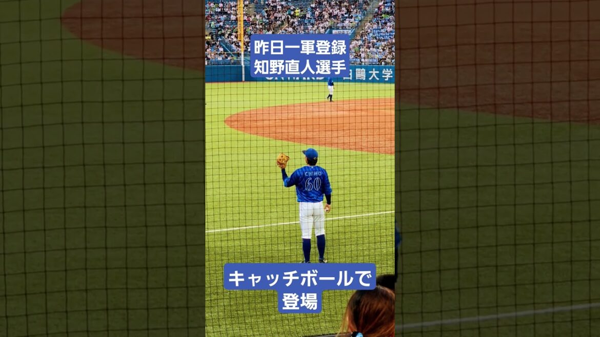 牧選手の穴をうめられるか！？知野直人選手！#2024 #プロ野球 #ベイスターズ