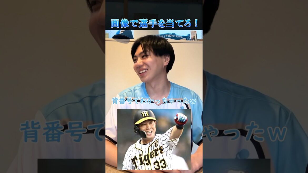 【プロ野球クイズ】画像だけで選手を当てろ！#プロ野球  #阪神タイガース #北海道日本ハムファイターズ #オリックスバファローズ