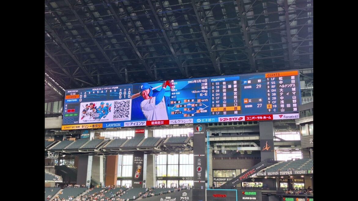 2024.5.26 ファイターズ 進藤(大野奨太·實松一成)応援歌@エスコンフィールド