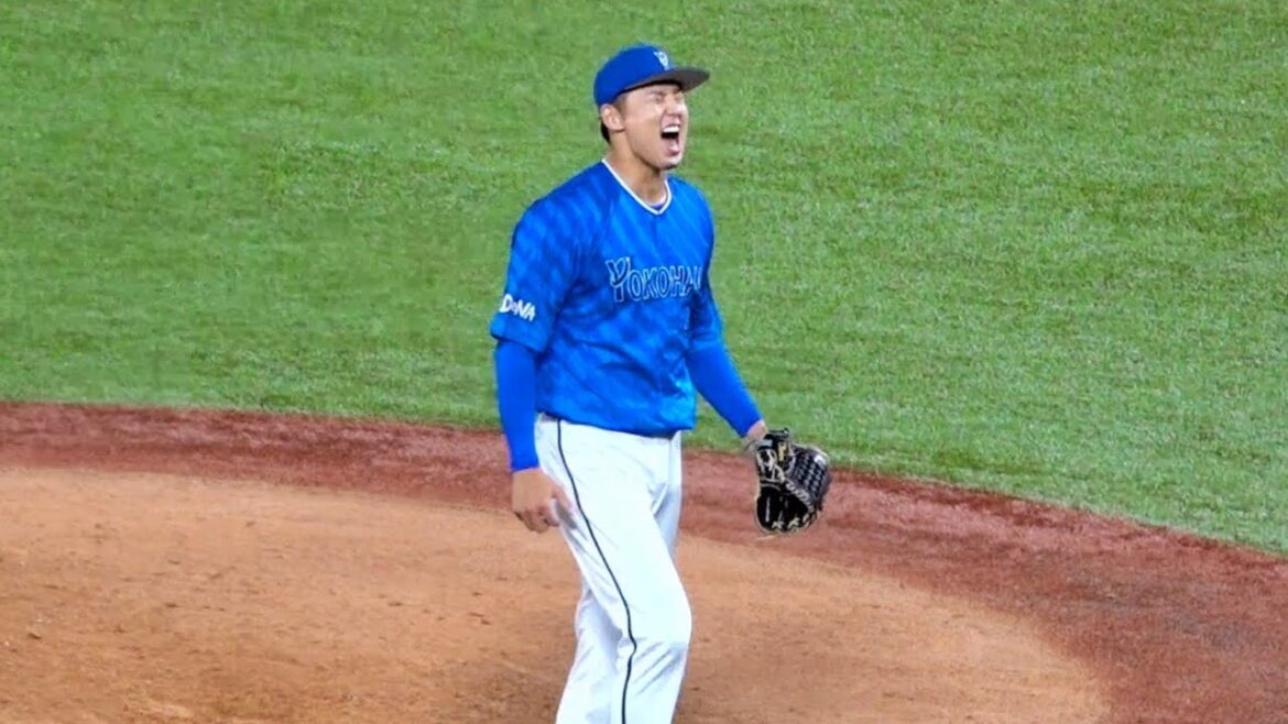 微笑みの森原康平！笑顔がたまらん！今日もしっかりセーブで勝利のハイタッチ！ジャクソン久々勝利！2024/05/22 横浜DeNAベイスターズ