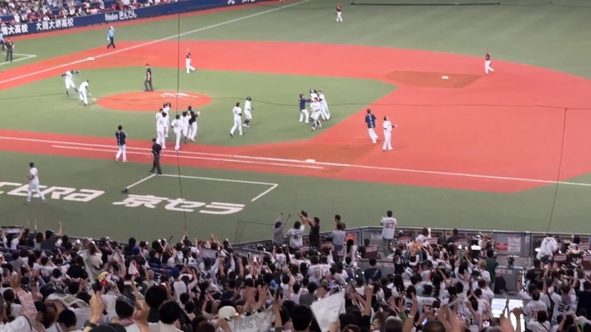 2024.05.19　オリックス　宗佑磨選手サヨナラタイムリー！　オリックスvs楽天　京セラドーム