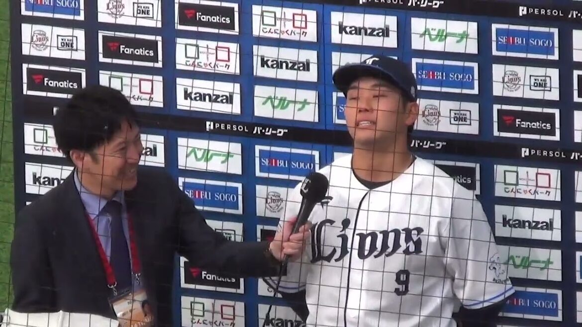【ベルーナドーム】西武vsオリックス　勝利！蛭間拓哉選手・岸潤一郎選手ヒーローインタビューからビクトリーロード　2024/05/26