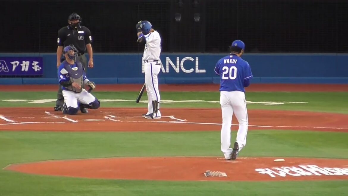 2024年5月17日 横浜DeNA－中日・ 蝦名 達夫 選手の第1打席