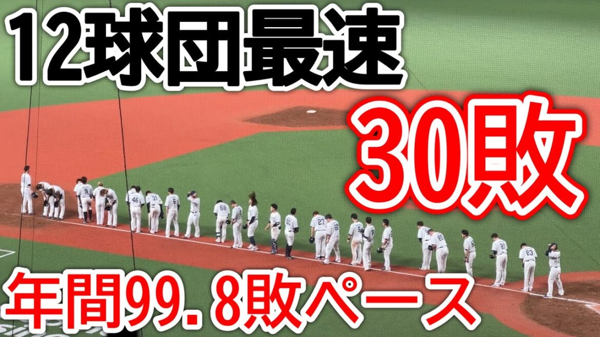 ライオンズ 今季ワースト 8連敗の瞬間…エースと守護神で9失点…最後の反撃は明日の光明か【西武6-9オリックス】2024/5/24 ライオンズ 今季ワースト 8連敗の瞬間…エースと守護神で9失点…最後の反撃は明日の光明か【西武6-9オリックス】2024/5/24