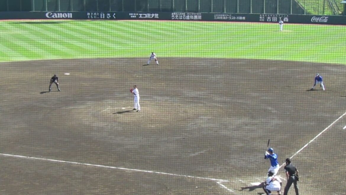 近藤大亮〜ピンチで梶原昴希をファーストゴロに打ち取る（読売ジャイアンツ対 横浜DeNAベイスターズ2024年5月10日）