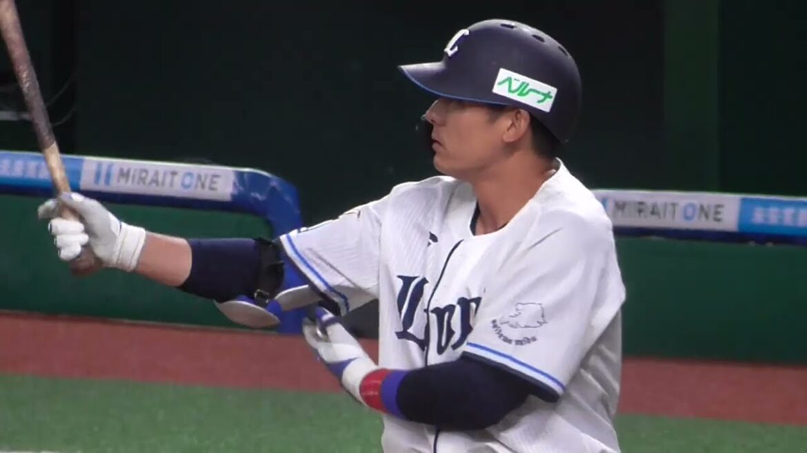 2024年5月23日 イースタンリーグ 埼玉西武 ー 横浜DeNA　栗山 巧 選手の第1打席