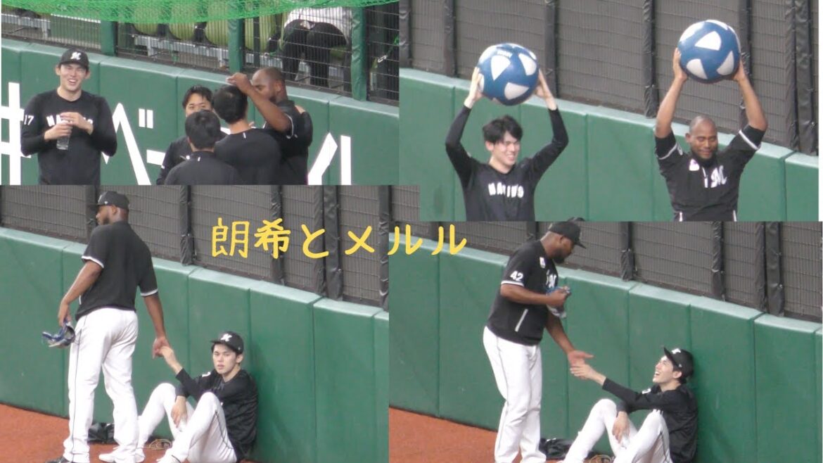 もうこれデキてます...？佐々木朗希とメルセデスが仲良しすぎる【2024.5.22 ベルーナドーム】