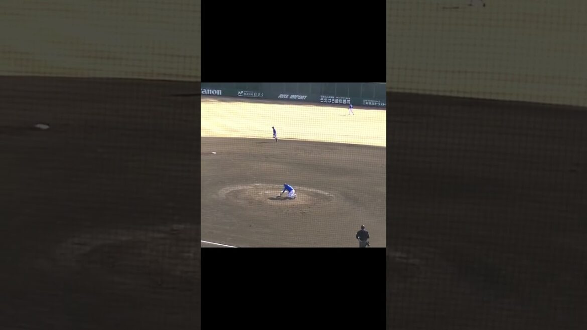 喜多隆介 上茶谷大河からセンター前へヒットを放つ（2024年3月13日 教育リーグ 読売ジャイアンツ対 横浜DeNAベイスターズ）