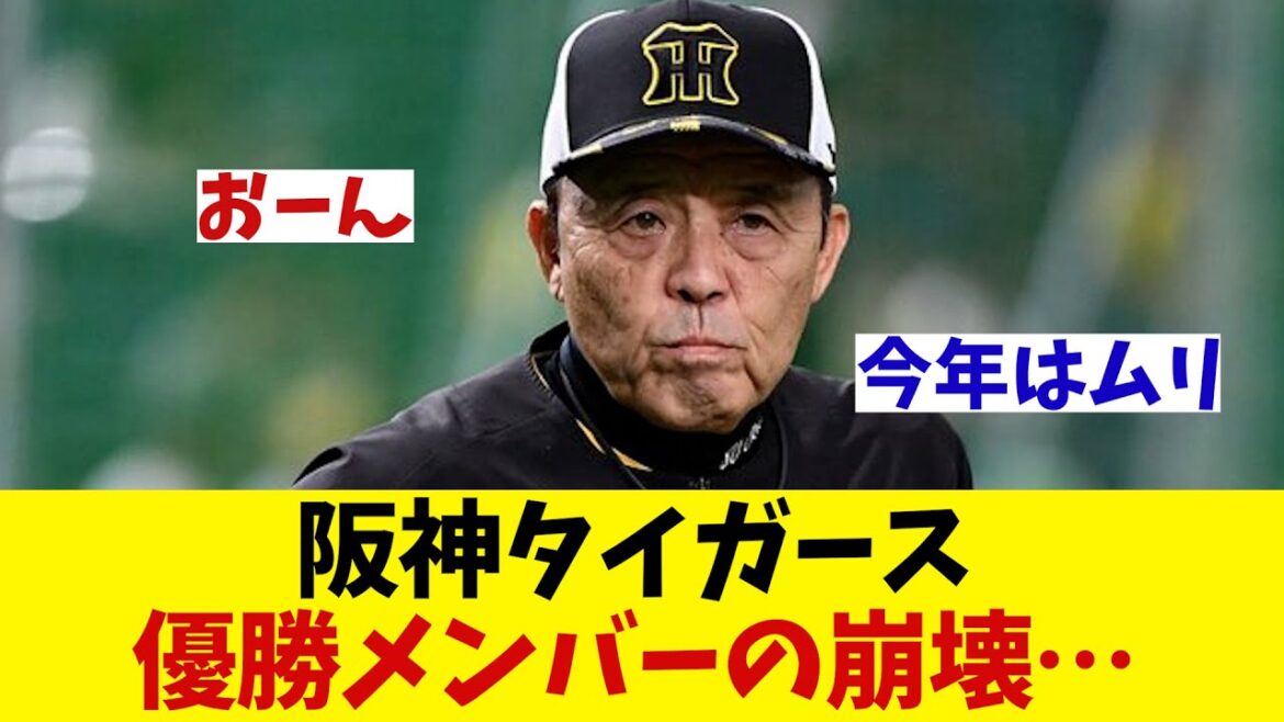 阪神タイガース　日本一メンバーの崩壊・・・【野球情報】【2ch 5ch】【なんJ なんG反応】