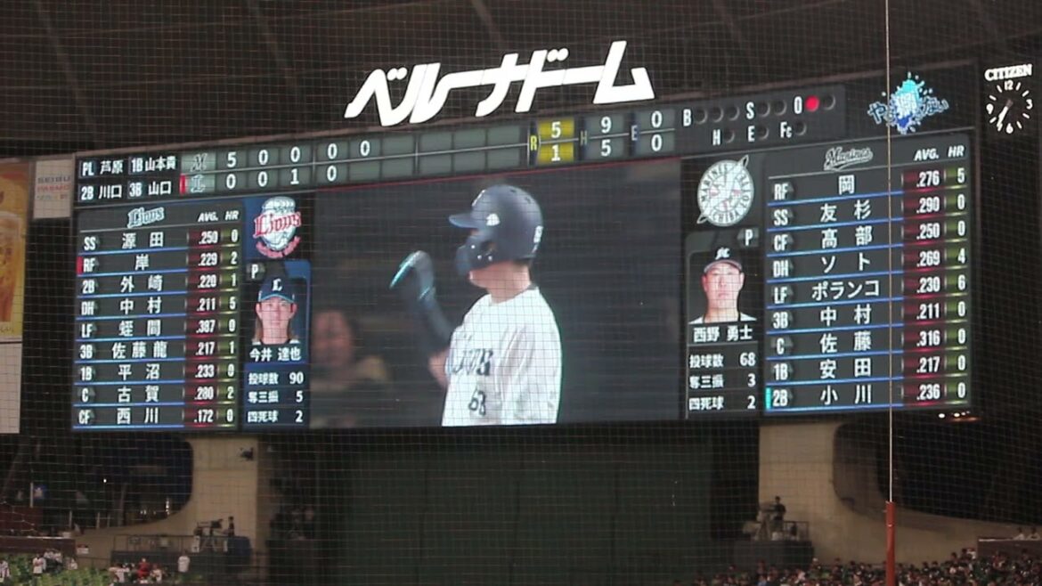 埼玉西武ライオンズ 岸潤一郎 登場曲[走れ！-ZZ ver.-/ももいろクローバーZ]