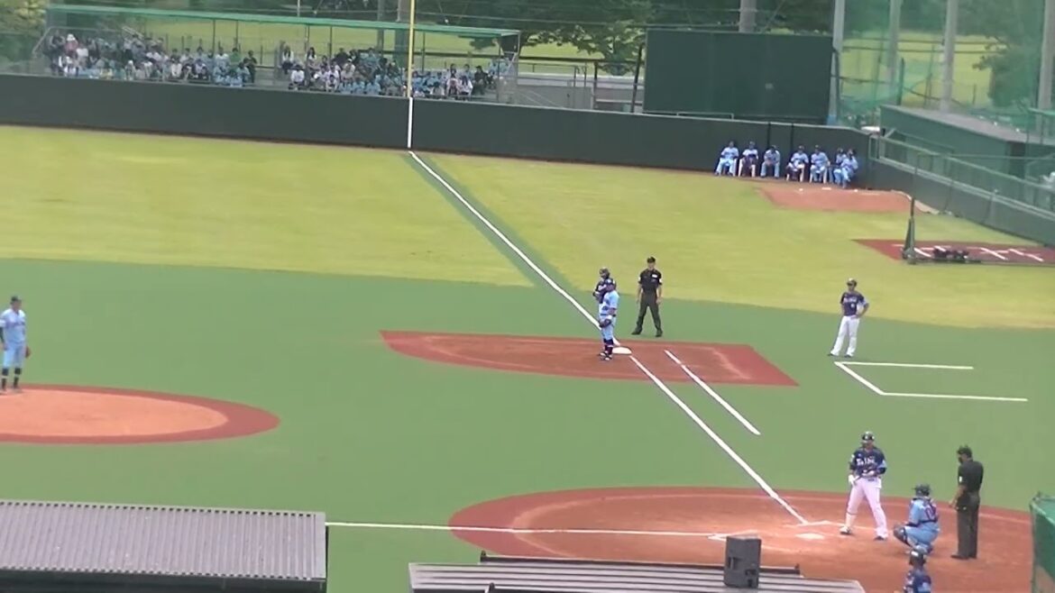 西武 長谷川信哉のヒットから栗山巧の場面＜2軍・ヤクルトスワローズ対 西武ライオンズ  2024年5月26日＞