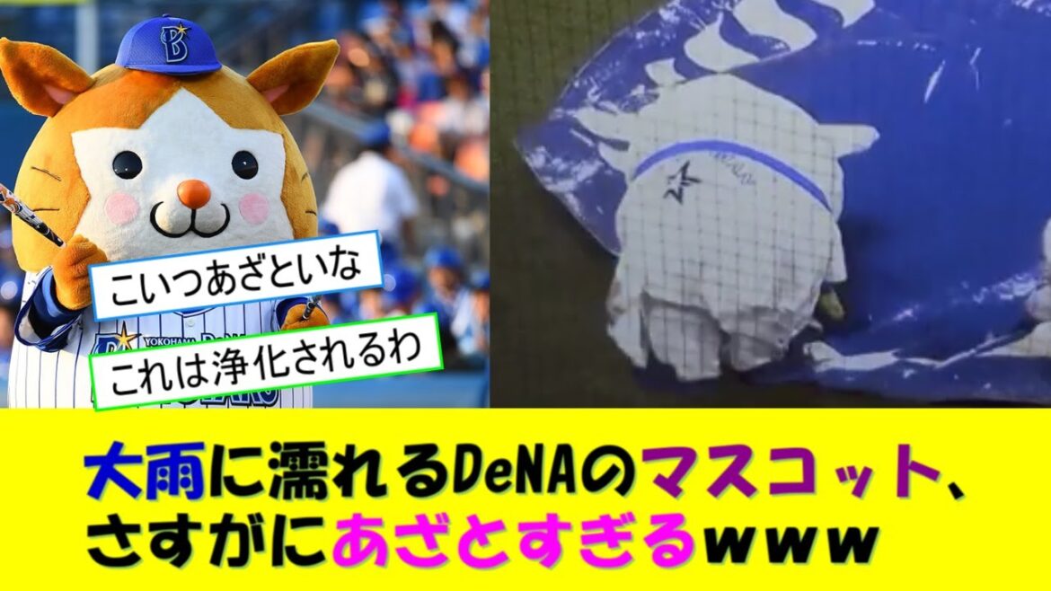 横浜DeNAベイスターズのマスコット、あざと可愛すぎる！！