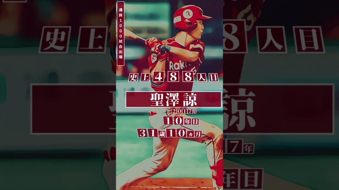 【岡島豪郎、1000試合出場！】同球団選手 通算1000試合出場 達成者まとめ #shorts