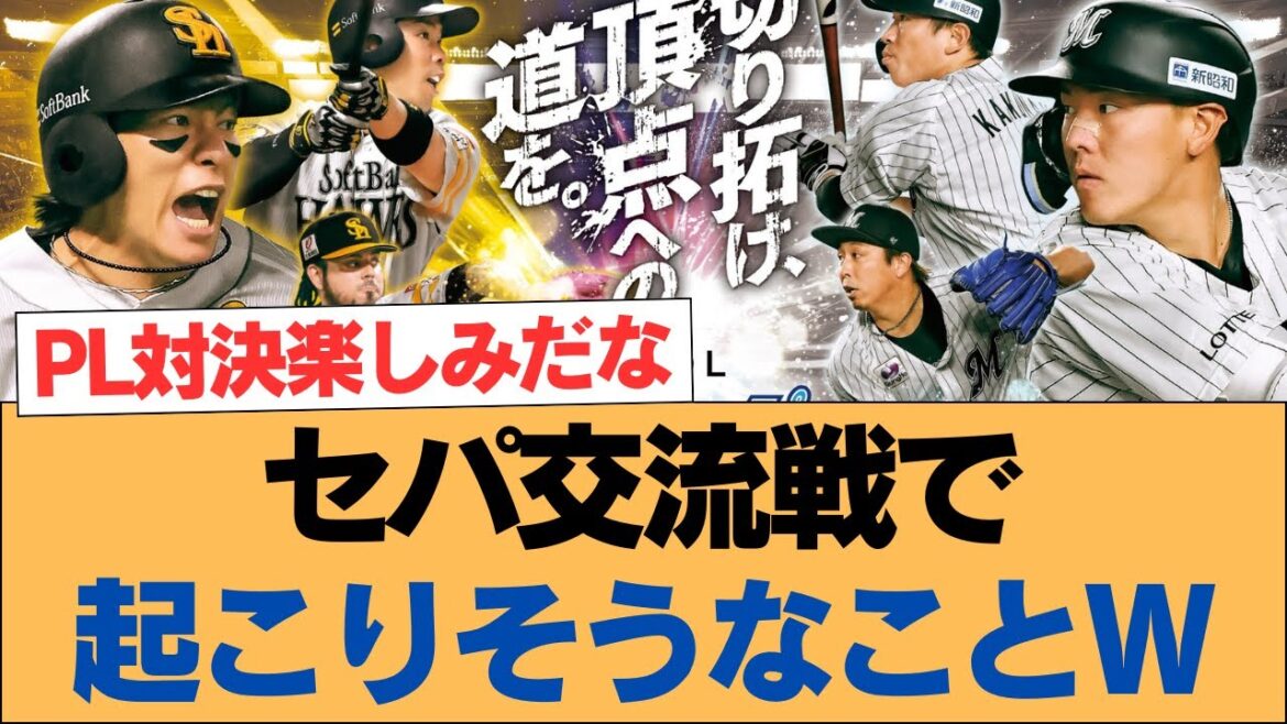 セパ交流戦で起こりそうなことｗ【ホークス・ソフトバンクホークス】