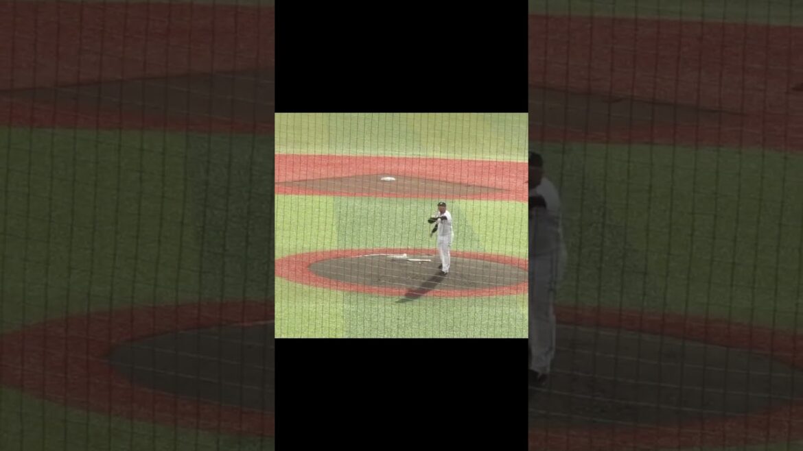 マリーンズ澤田圭佑ピッチングフォーム千葉ロッテマリーンズ対ソフトバンクホークス2024年3月8日