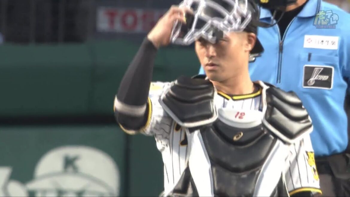 【ピックオフ】4回表、 #坂本誠志郎 選手の牽制球に1塁ランナーは帰塁できずタッチアウト！【2024/5/29Ｔ－F】