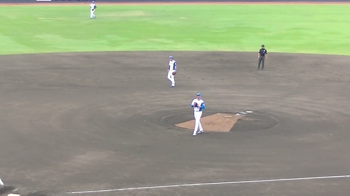 知野直人 納得行かなそうな見逃し三振【日本ハムファイターズ対 横浜DeNAベイスターズ2024年5月8日】