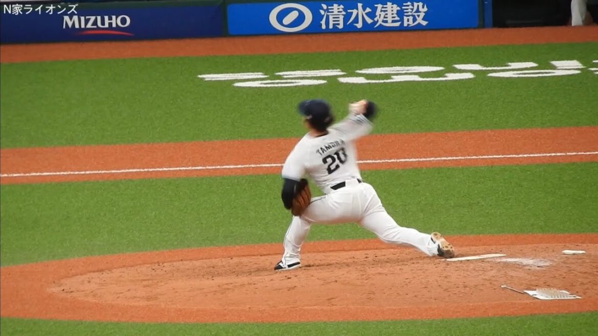 田村伊知郎 ピッチングフォーム スロー再生あり2024/05/25 西武対オリックス【埼玉西武ライオンズ】【ベルーナドーム】