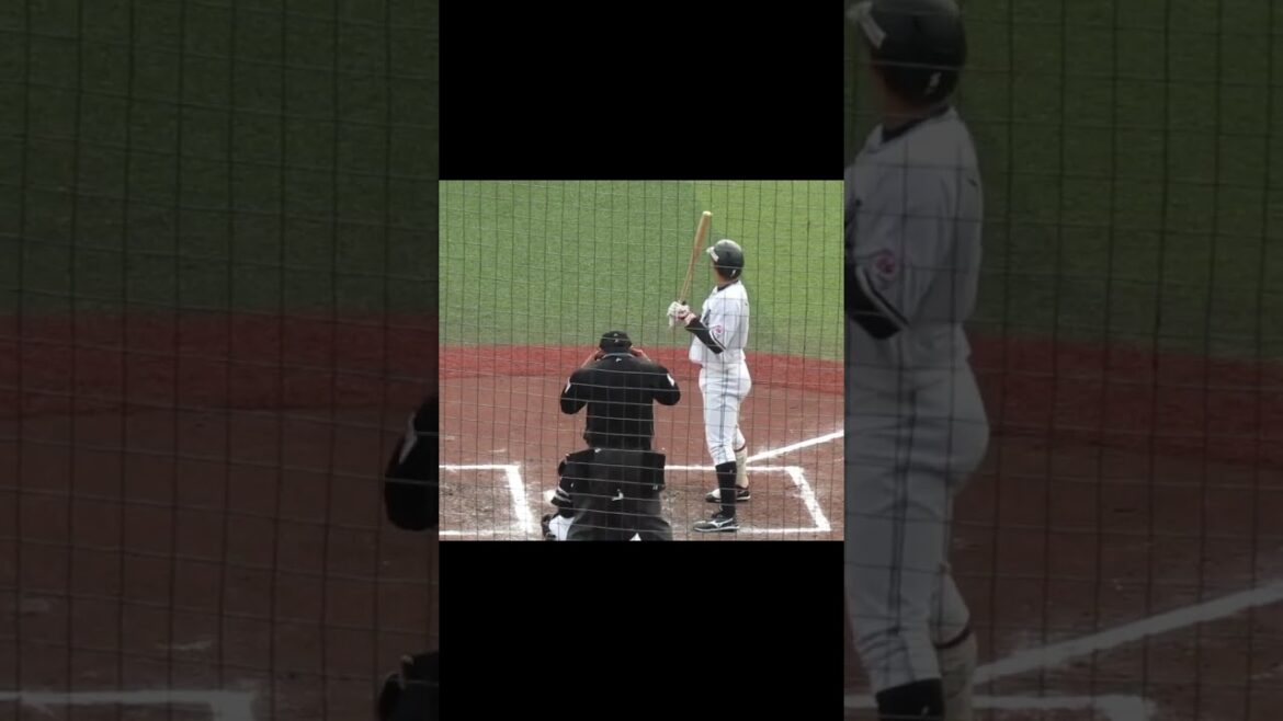 マリーンズ安田尚憲バッティングフォーム［千葉ロッテマリーンズ対ソフトバンクホークス2024年3月8日］