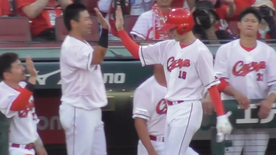 3回、森下の安打を皮切りに、矢野雅哉タイムリー&末包昇大の特大2ラン飛び出し大歓喜！一挙4得点シーンハイライト！2024年5月29日