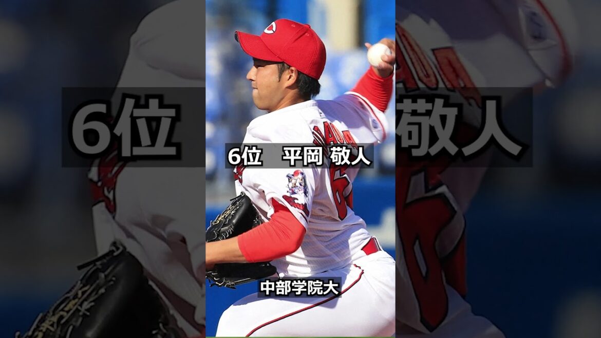 【2017年広島東洋カープ】ドラフト答え合わせ　#shorts #プロ野球 #野球  #ドラフト2024 #ドラフト候補 #プロスピ #ドラフト2017