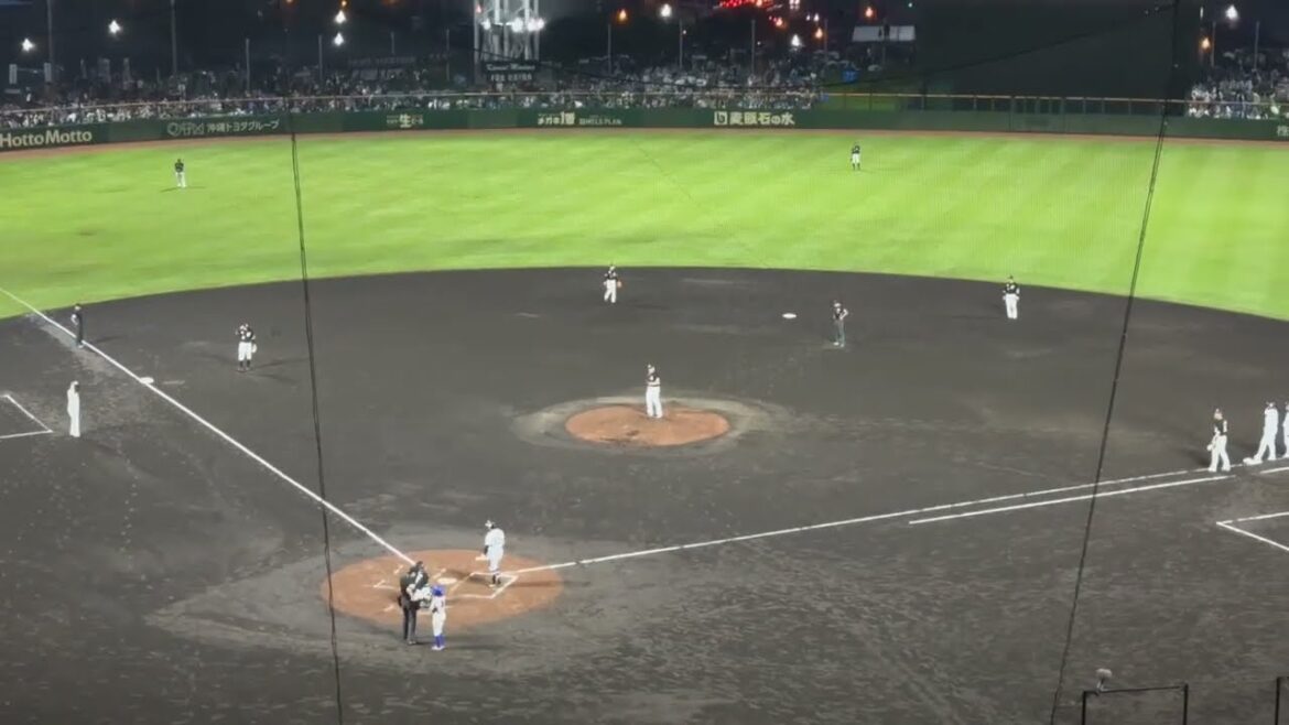 2024.05.14　オリックスvsロッテ　宜保選手　沖縄凱旋初打席　大歓声