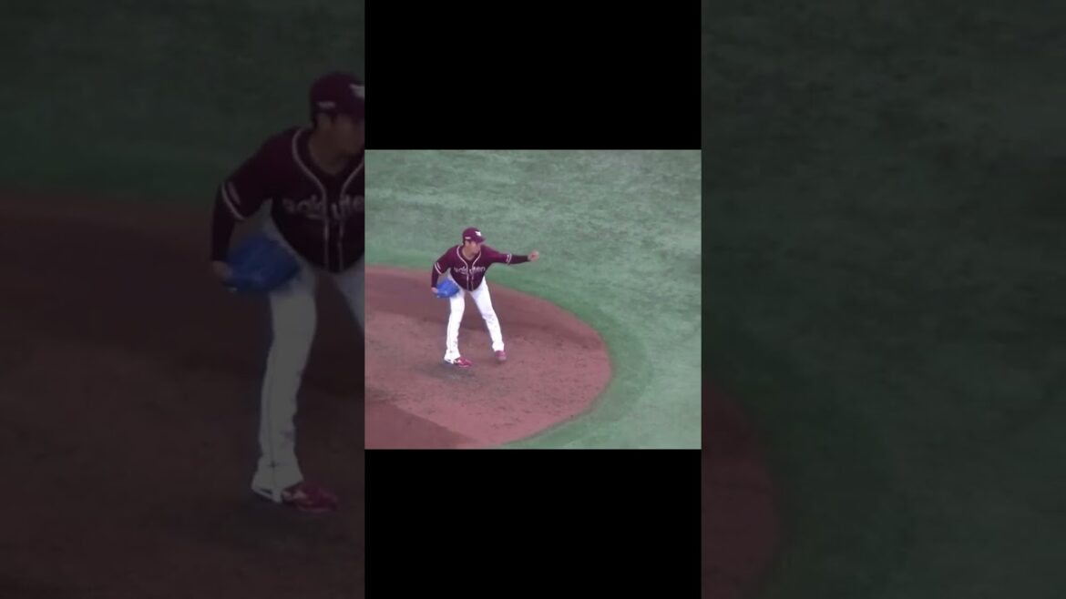 【野球選手フォーム集】楽天 鈴木翔天の投球フォーム（2024年3月22日 読売ジャイアンツ対 楽天ゴールデンイーグルス）