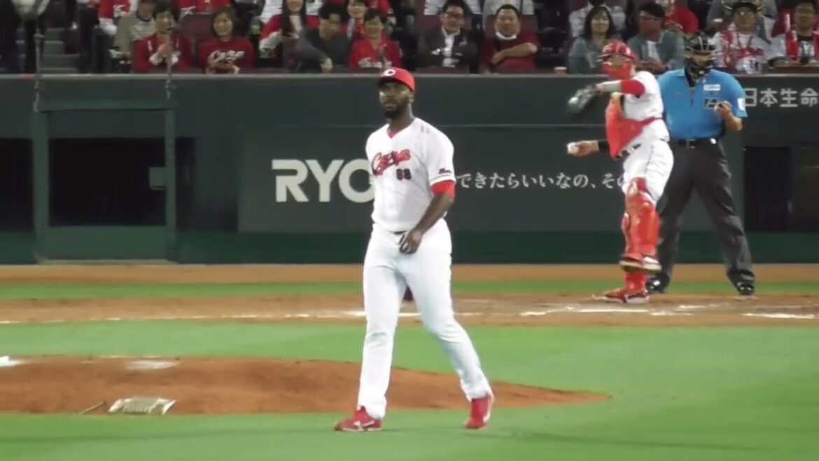 ついにベールを脱ぐ！来日初登板のハーンが2奪三振の3凡デビュー、全投球ハイライト！2024年5月29日