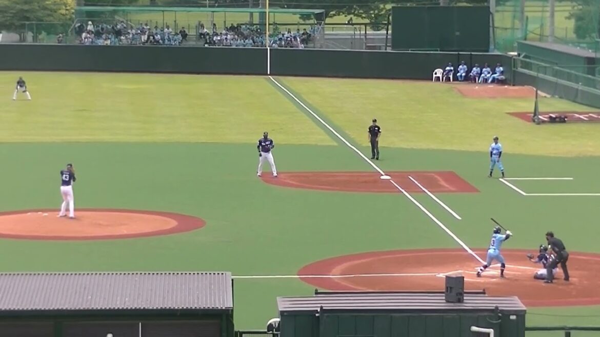 ヤクルト並木秀尊が初回いきなりツーベース＜2軍・ヤクルトスワローズ対 西武ライオンズ  2024年5月26日＞