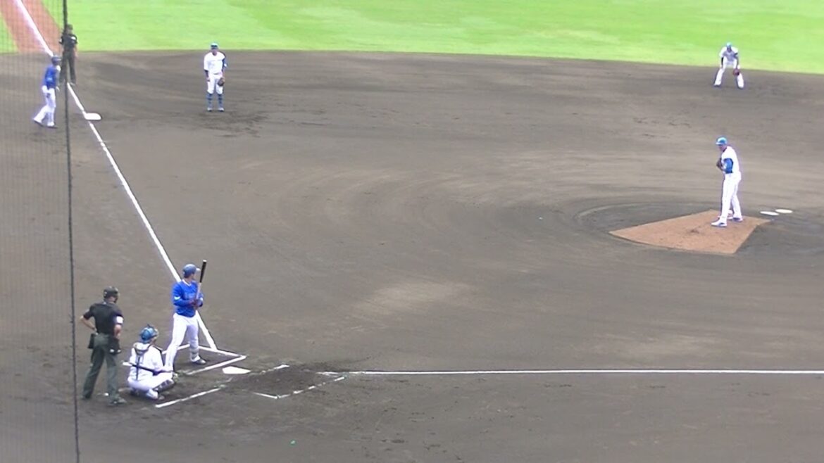 松尾汐恩を空振り三振にとるバーヘイゲン【日本ハムファイターズ対 横浜DeNAベイスターズ2024年5月8日】