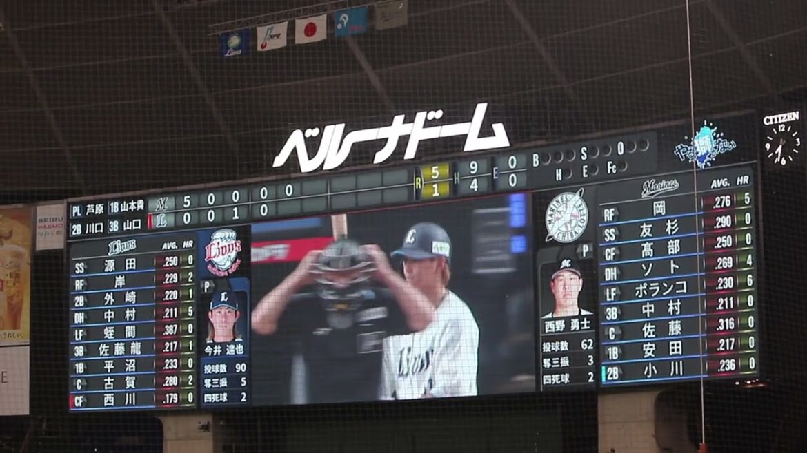 埼玉西武ライオンズ 西川愛也 登場曲[世界を終わらせて/ハルカミライ]