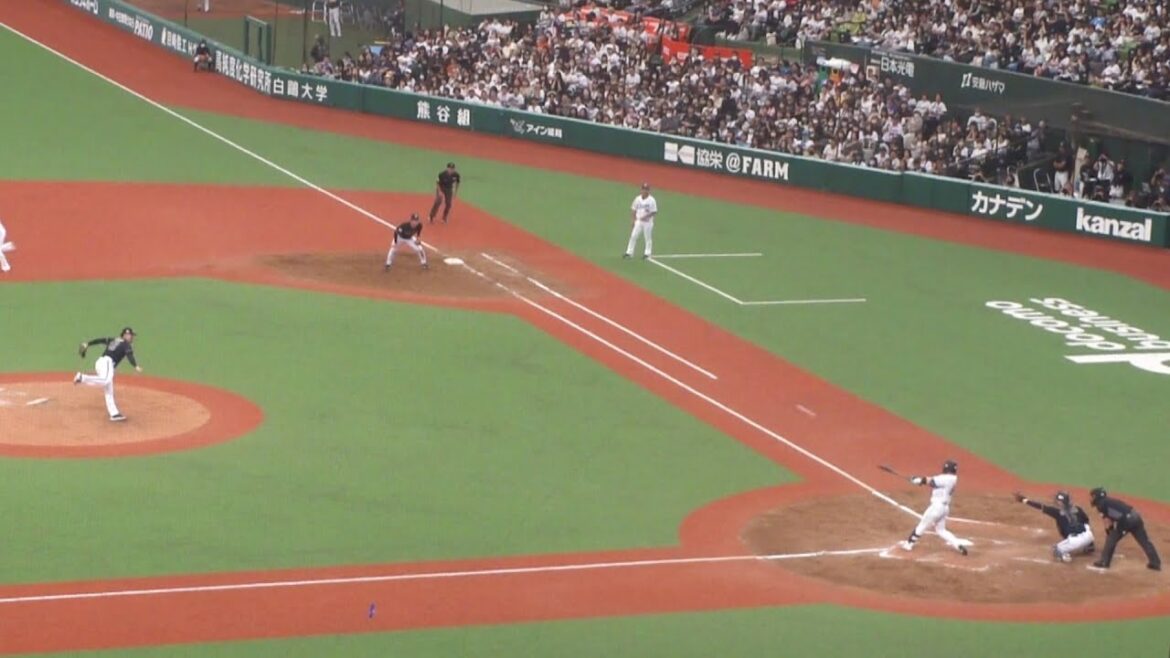 西武 岸潤一郎 ホームラン 第3号　西武 vs オリックス　2024年5月26日(日)