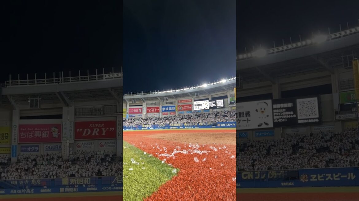 サヨナラ勝利で10連勝！#chibalotte