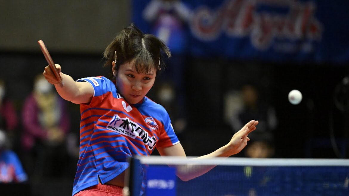 平野美宇 vs 出澤杏佳 Hirano Idesawa TFINALGAME 木下アビエル神奈川 vs 九州アスティーダ ノジマTリーグ 大和スポーツセンター11月11日 第4G【卓球Tリーグ公式】