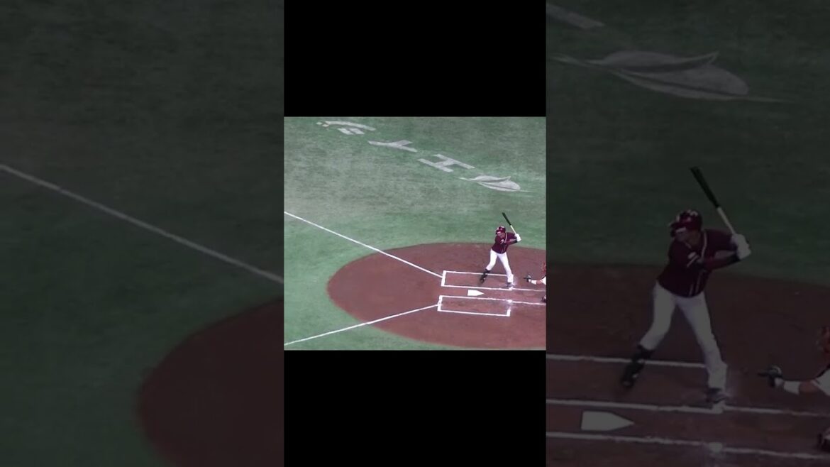 辰己涼介セカンドゴロ 吉川尚輝のスローイング（2024年3月23日 読売ジャイアンツ対 楽天ゴールデンイーグルス）