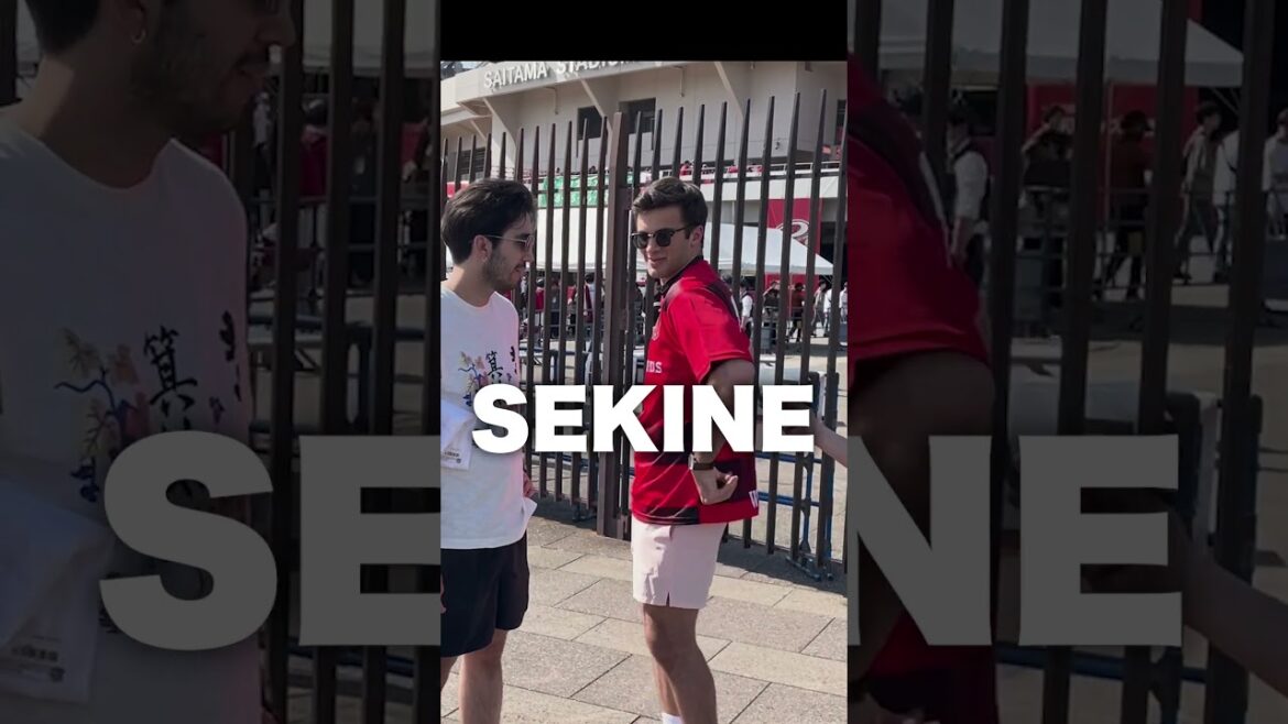 全員”SEKINE”が大好き！？埼スタで外国人インタビュー！！#海外 #海外の反応 #shorts #Jリーグ #浦和レッズ #名古屋グランパス  #football #埼玉スタジアム2002