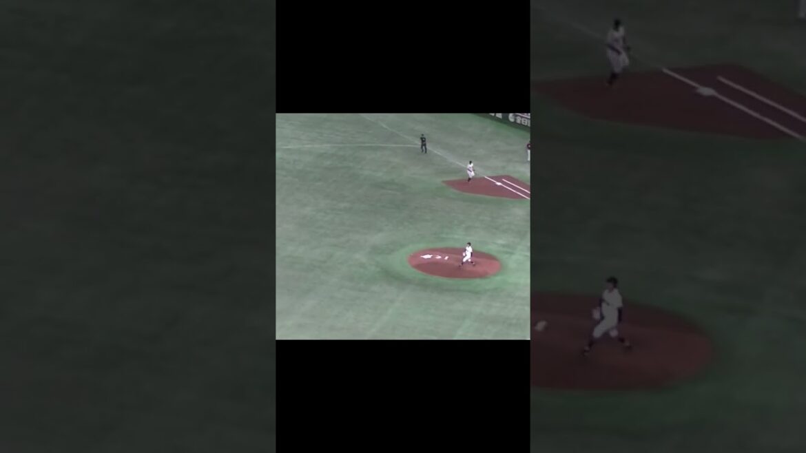 田中和基センター前へ抜けるヒットを放つ（2024年3月23日 読売ジャイアンツ対 楽天ゴールデンイーグルス）