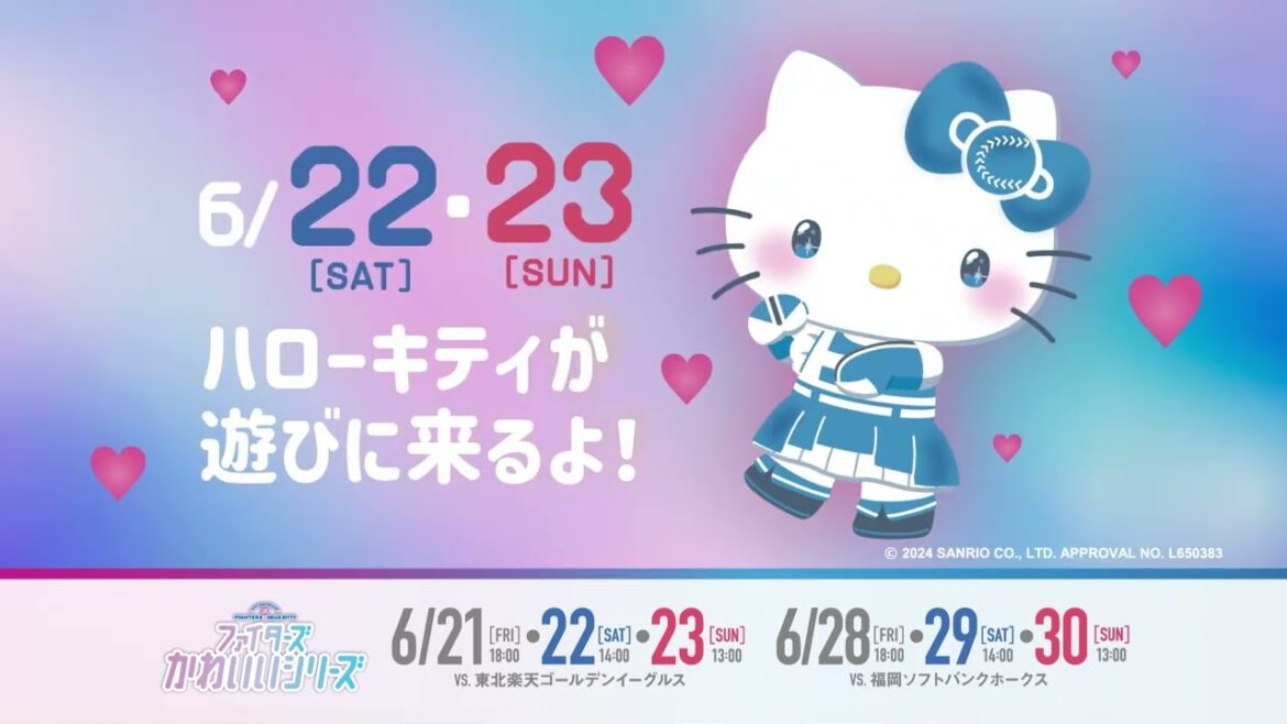 かわいいが大集合！ファイターズかわいいシリーズ！