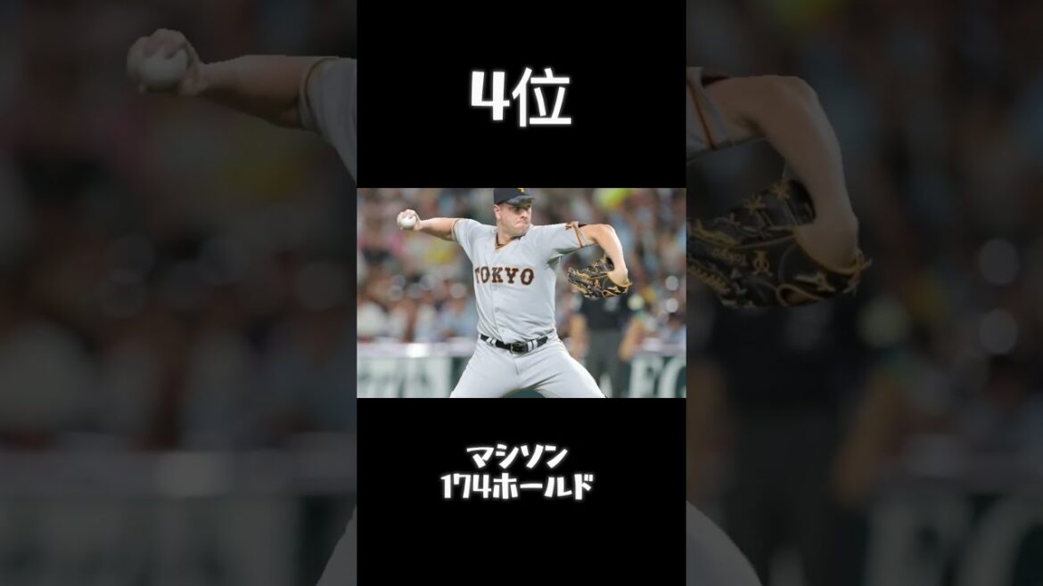 【プロ野球】通算ホールドランキングTOP10 #shorts