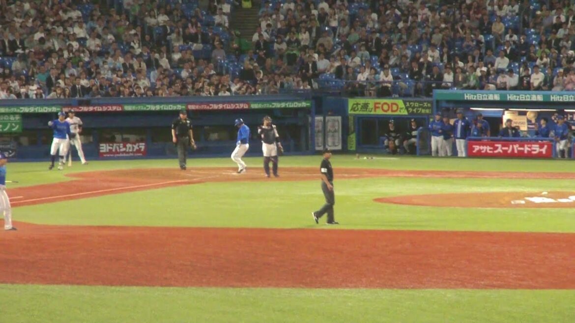 DeNA 大和 犠牲フライで1点　ヤクルト vs DeNA　2024年5月23日(木)