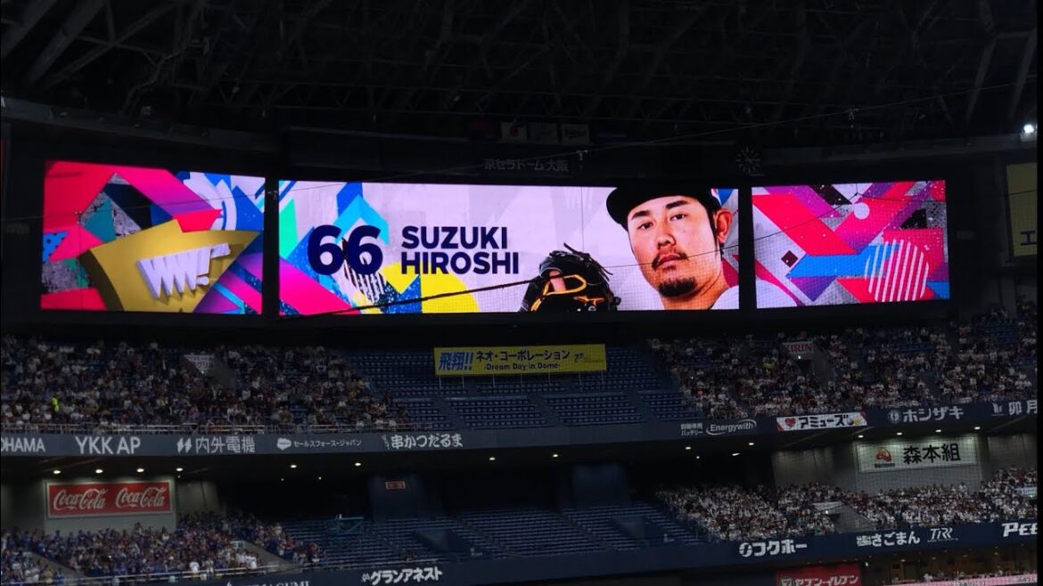【古巣中日戦】2024 オリックスバファローズ　鈴木博志　登場曲
