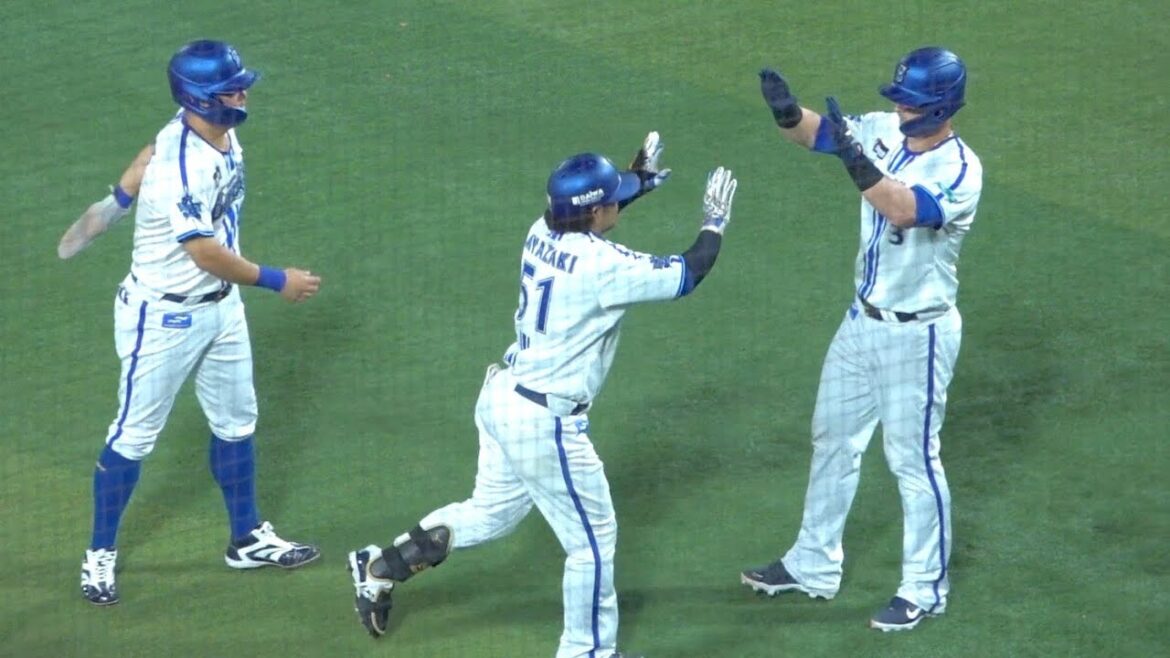【ポール直撃】3ランホームランは2打席連発！宮﨑敏郎弾丸ライナー突き刺した！第5号 2024/05/30 横浜DeNAベイスターズ